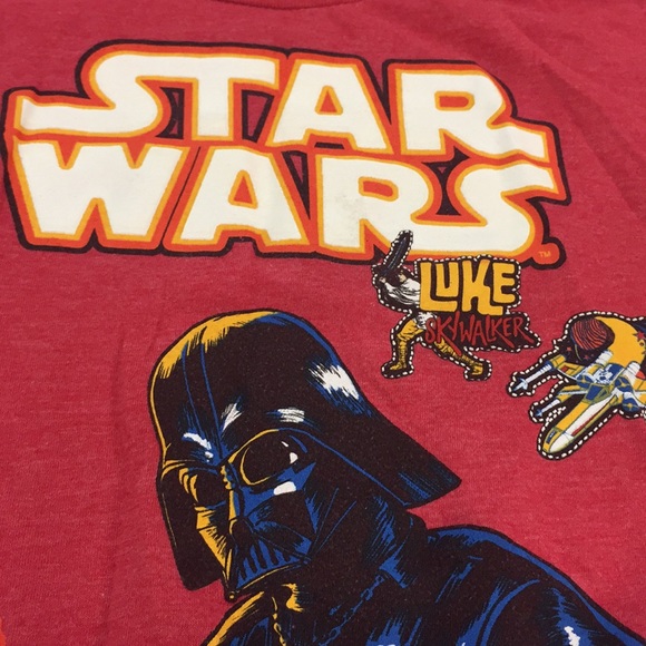 Little Boys Size youth XL T-shirt Star Wars - Picture 2 of 7